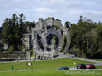 Asford Castle. Kong, Ireland Stock Photo